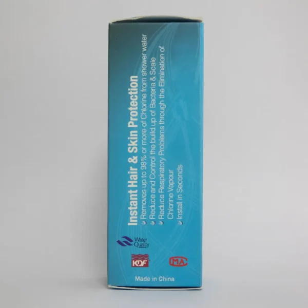 Filter Cartridge HBA-2 Replacement Cartridge Side 1 of Box for Shower Head Filter HBA