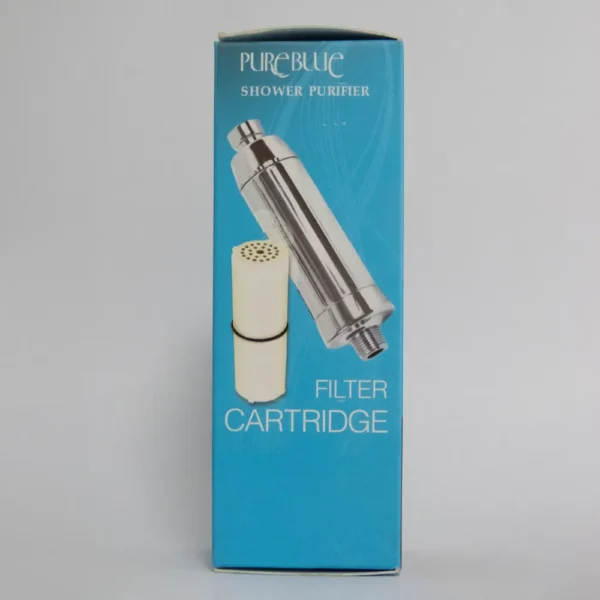 Filter Cartridge HBA-4 Replacement Cartridge side 3 of Box for Shower Head Filter HBA