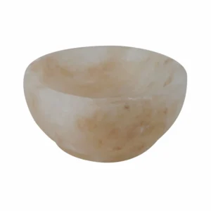 himalayan-salt-bowl-small-angled diagonal view of a himalayan salt bowl