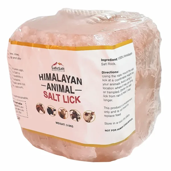 himalayan-salt-lick-2-3kg-front Himalayan salt lick 2-3kg for animals by SafeSalt Australia