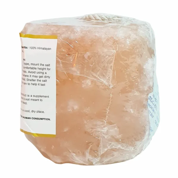 himalayan-salt-lick-2-3kg-side Himalayan rock salt lick with silica-gel bag