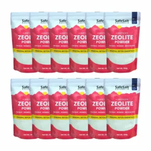Zeolite powder 12 saver pack Zeolite 12 pack