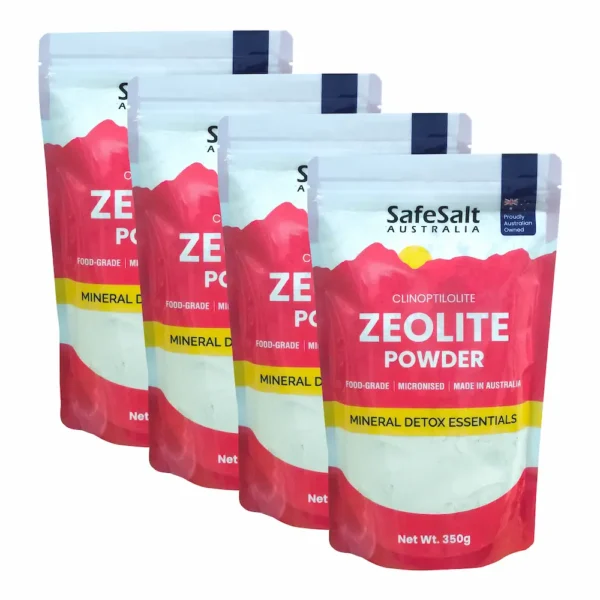 Zeolite powder 4 pack Zeolite 4 Pack