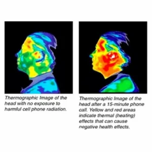 phone heat radiation before and after