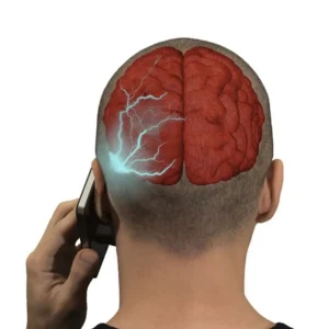 radisafe-brainwave Phone transmitting electromagnetic waves to the brain