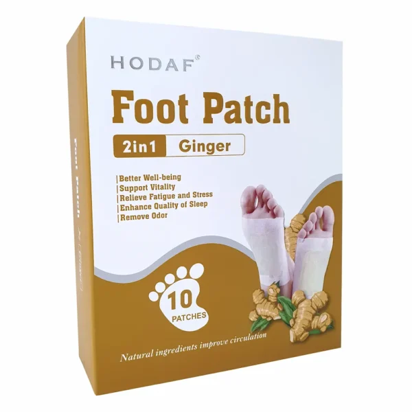 Detox Foot Patch Ginger Detox Foot Patches with Ginger essential oil