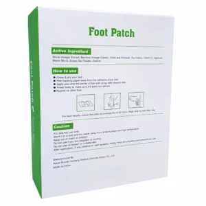 Detox Foot Pad Green Tea Back Cover Detox Foot Pad Green Tea Back Cover