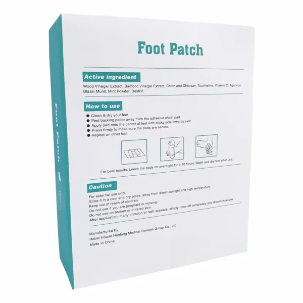 Foot Patch Mint Back Cover Foot Patch Mint Back Cover