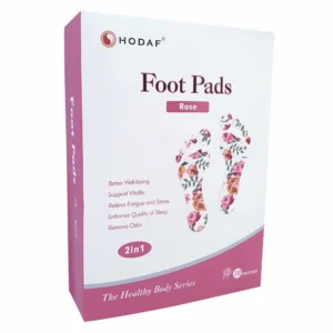 Detox Foot Pads with Rose essential oils