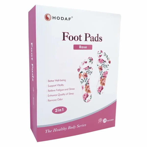 Detox Foot Pads with Rose essential oils