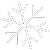 white snowflake