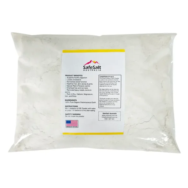 Diatomaceous Earth Powder Back 950g Diatomaceous Earth Powder Back 950g