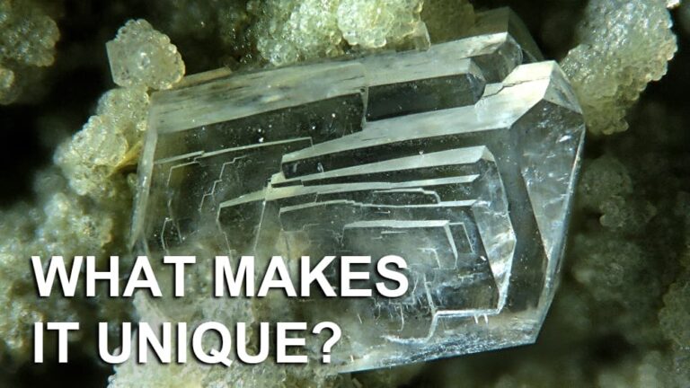 Microscopic photo of clinoptilolite zeolite with the title "What makes it unique?"