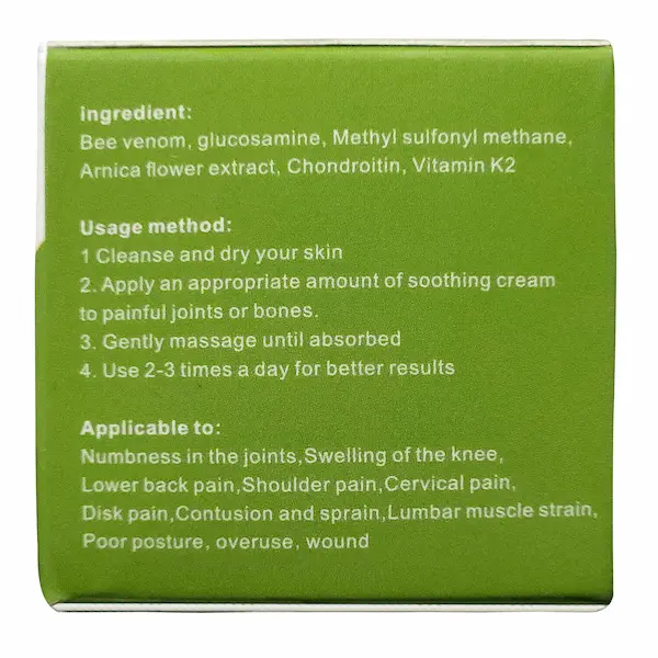 bee-venom-cream-side Beevana bee venom cream ingredients and instructions