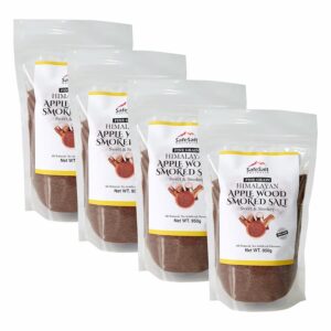 Himalayan smoked salt fine 950g 4 pack