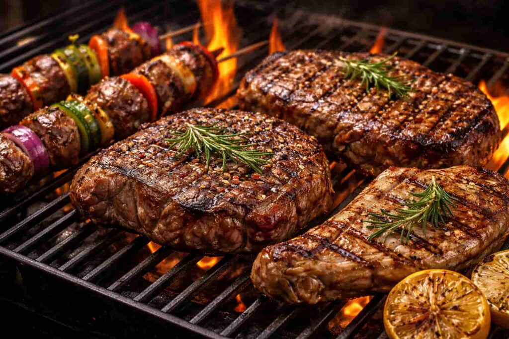 grilled meat